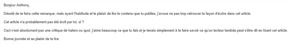 commentaire blog