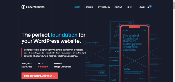 GeneratePress: Astra's direct competitor