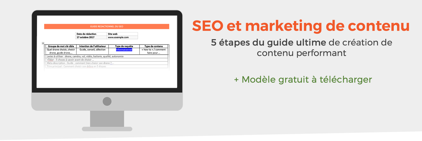 Guide content marketing et SEO