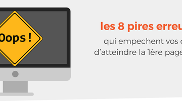 SEO Erreurs SEO Erreurs